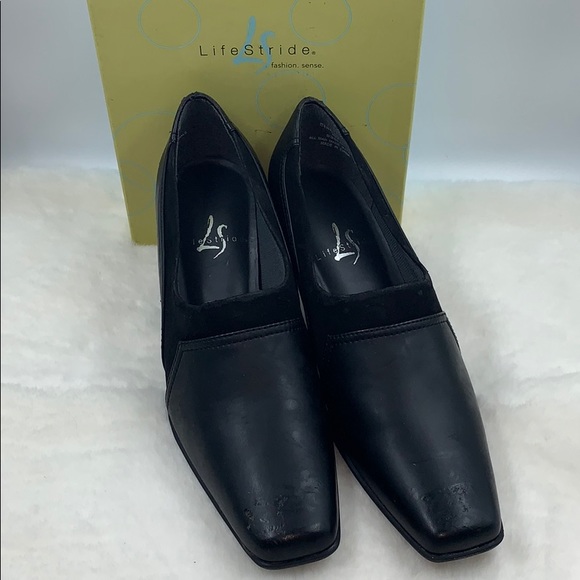 Life Stride Shoes - Life Stride Cinnamon Black Ruskin Shoes